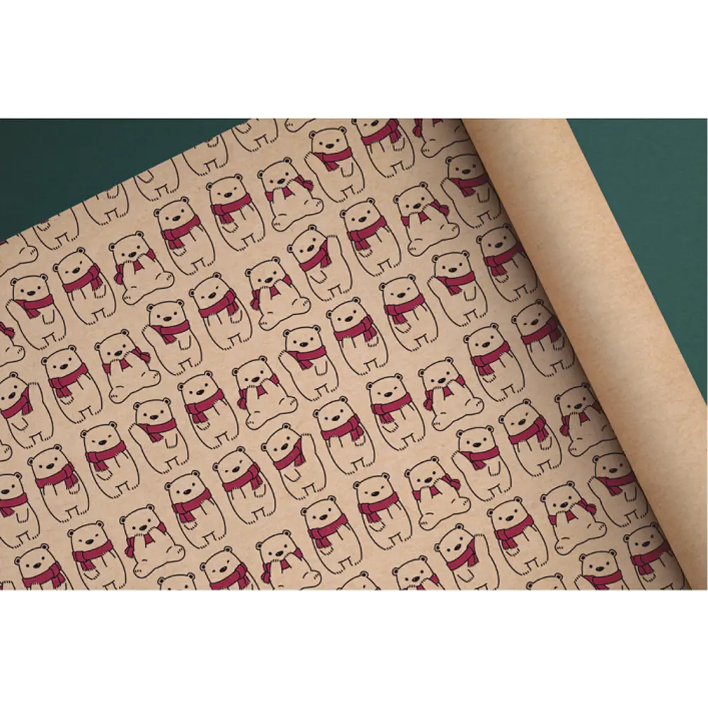 Симфония | Декоративная бумага «Мишки» для творчества и упаковки 85631244 STLM-0064711 - Вид №2