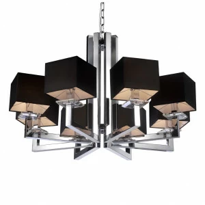 Люстра дизайнерская Uncertainly хром 3208+1/C NEWPORT ДИЗАЙНЕРСКИЕ 057709 Хром