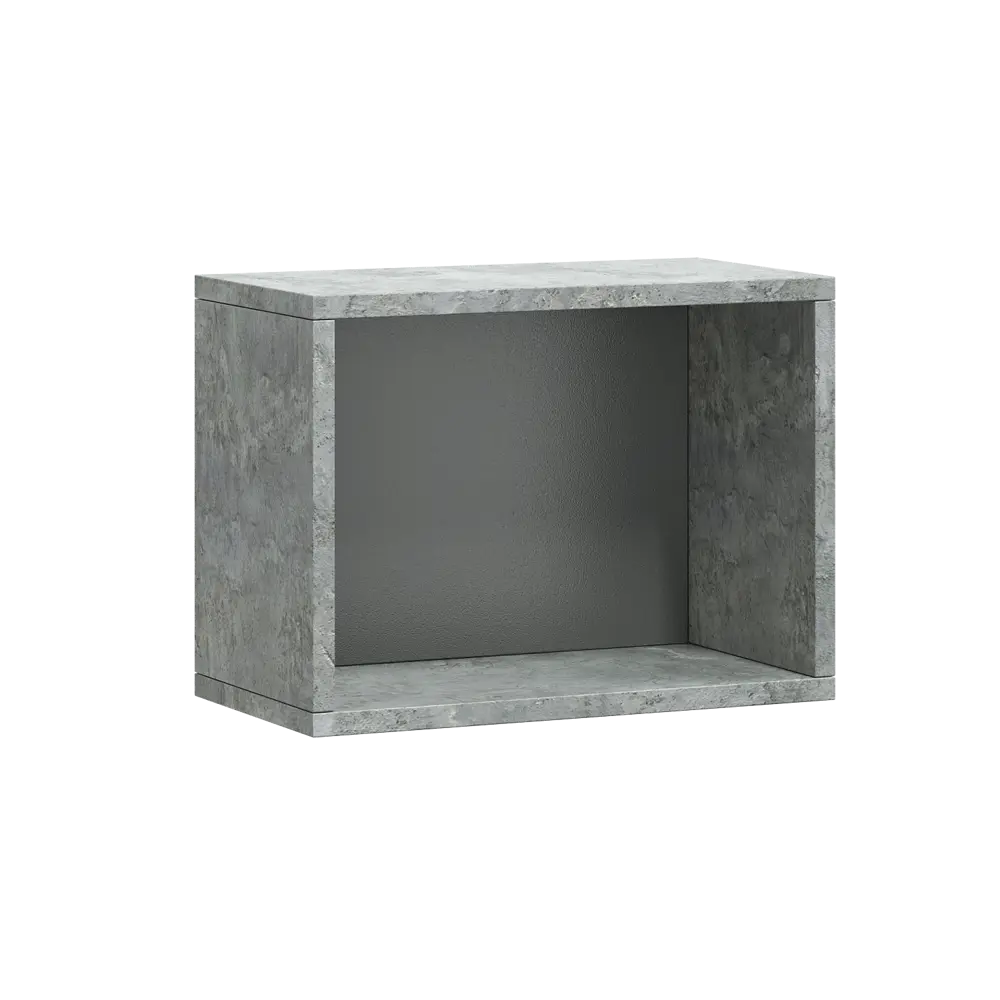 Полка для ванной Турин C дерево 30x40 см цвет цемент 86142947 STLM-2115895 Santreyd