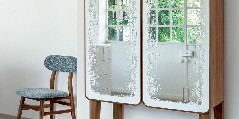 Gervasoni Буфет из орехового дерева с распашными дверцами Brick sun-id-1372995 - Вид №3