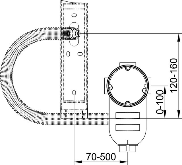 17699000014 Комплект для встройки KEUCO Kosmetikspiegel - Вид №2
