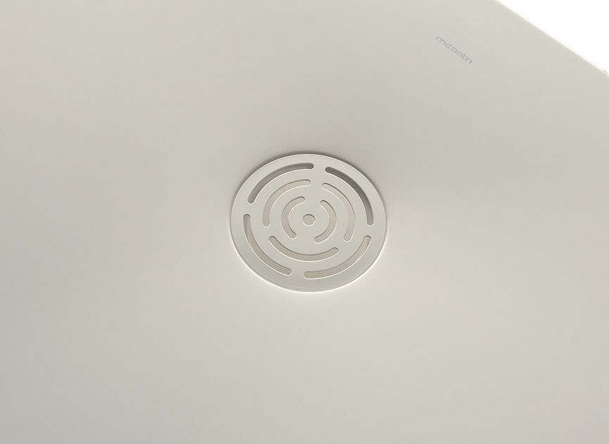 MCBATH Centuria Smooth 120x100 Бежевая прямоугольная sun-id-1959504 - Вид №2
