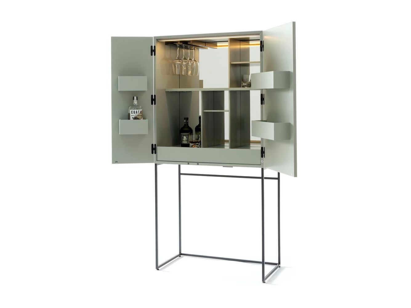 Барный шкаф со встроенным освещением Sudbrock Möbelhandwerk куб ARCH-00100573 - Вид №2