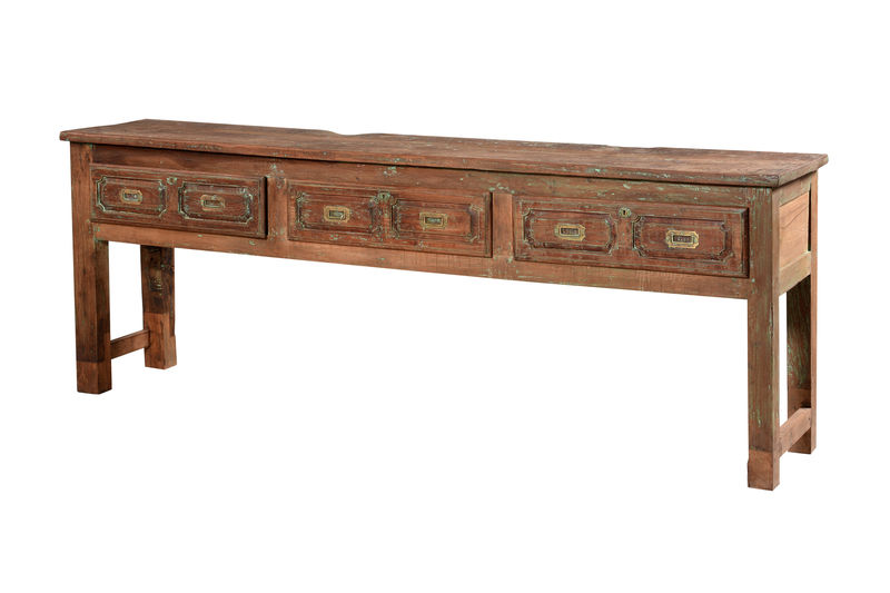 FUBR048 Сервер с 3 ящиками с концевыми подрамниками ijlbrown  - Вид №1