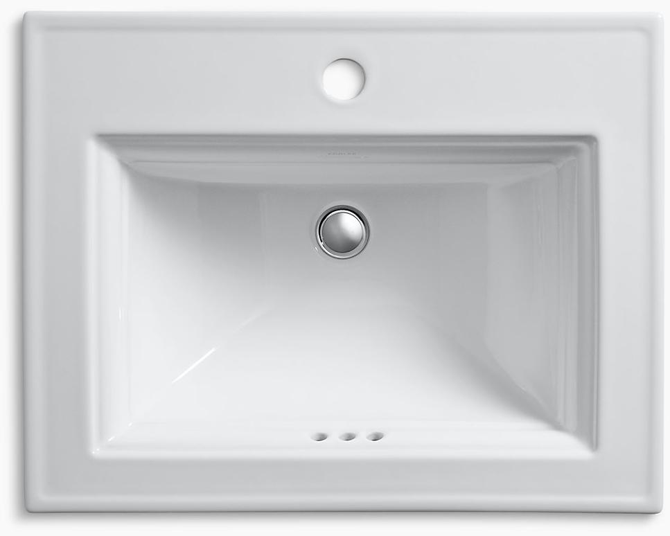 K-2337-1-95 Накладная раковина на столешницу  прямоугольная Kohler  - Вид №2