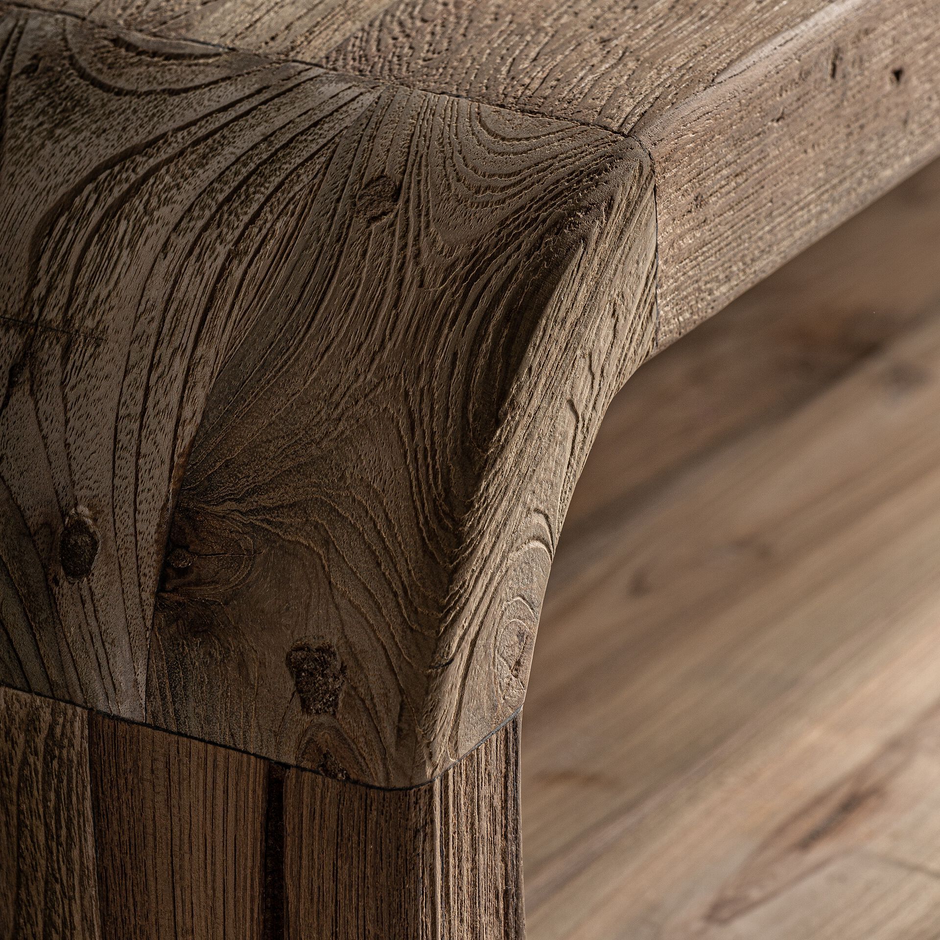 Деревянный низкий прямоугольный журнальный столик Vical Home Corba ARCH-00135502 - Вид №1