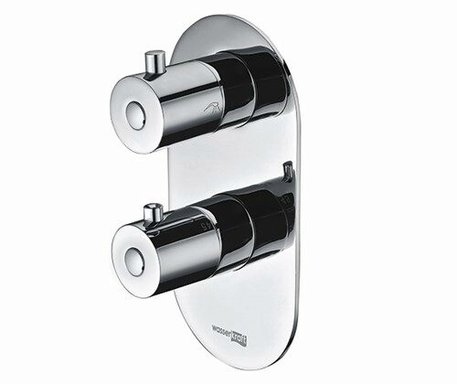 A16028 Thermo Встраиваемый комплект для душа с верхней душевой насадкой и лейкой WasserKRAFT  - Вид №1