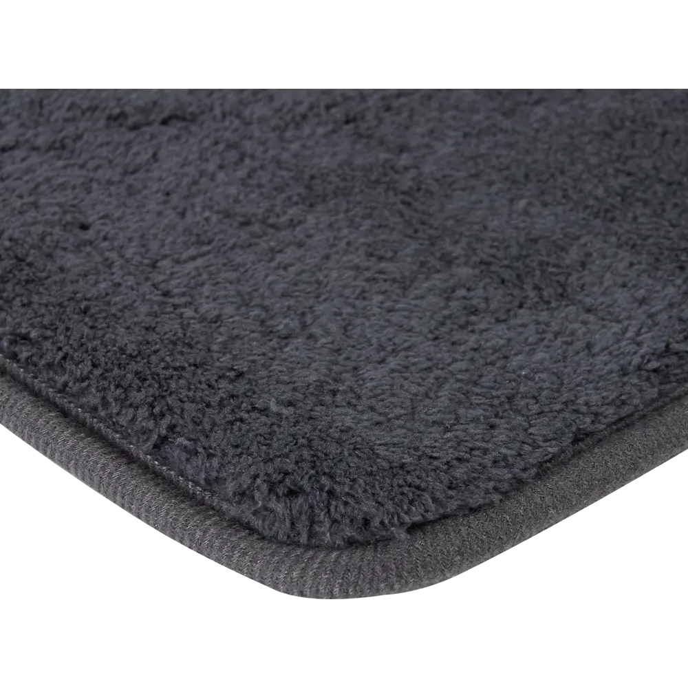 Набор ковриков для ванной комнаты Jersey 45x70/45x45 см цвет антрацит 82392224 STLM-2062075 АКВАДЕКОР PRM-1119 - Вид №1