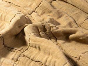 Хлопок и лен сплошной цвет ткани