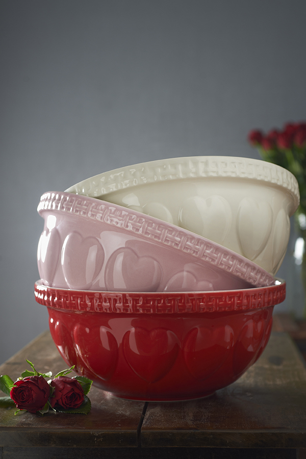 Миска Hearts 29 см красная Mason Cash 2006021 - Вид №2
