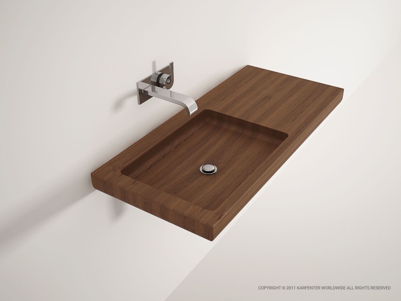 307_615 Умывальник 100 Karpenter Ella - Вид №1