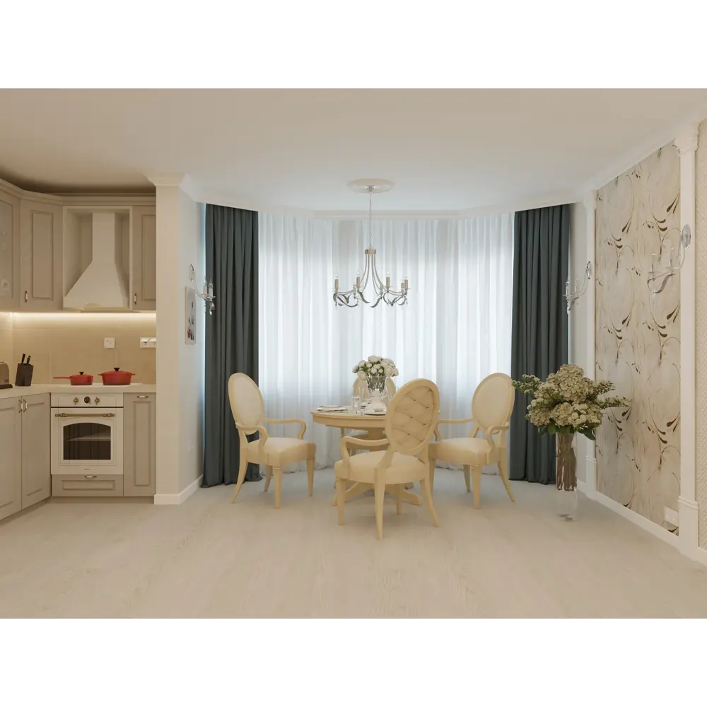 Обои флизелиновые Victoria Stenova Disco бежевые 1.06 м 889022 82410470 STLM-2024337 - Вид №3