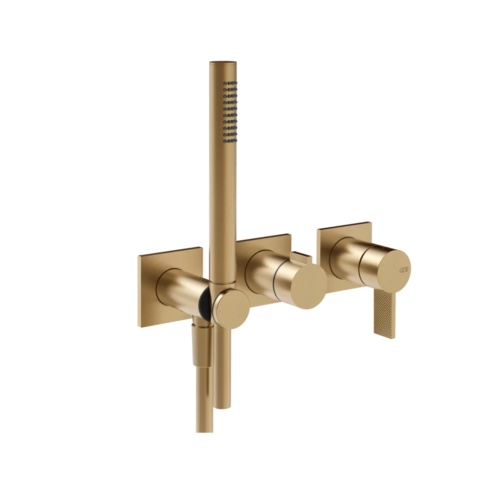 Смеситель для душа 73636 726 Gessi Inverso ТЕПЛАЯ БРОНЗА BR. PVD 73636726