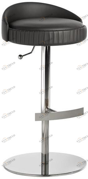 Potocco Стул кожаный поворотный с газлифтом Plissé 929/a-gas