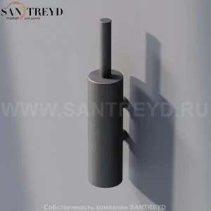 Agape DOT LINE Туалетный ёрш настенный темный дуб ADTL0457.RW