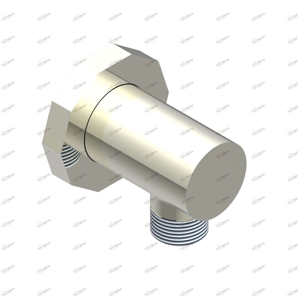 G8B-53E Вывод 1/2" встраиваемый в стену Thg-paris Les Ondes с рукоятками Никель G8B-53E CAT.B