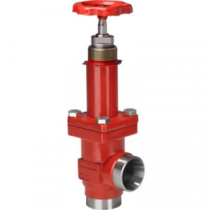 Danfoss SVA-L — запорные клапаны с удлиненным штоком SVA-L 20 D ANG H-WHEEL Запорный клапан 148B5340