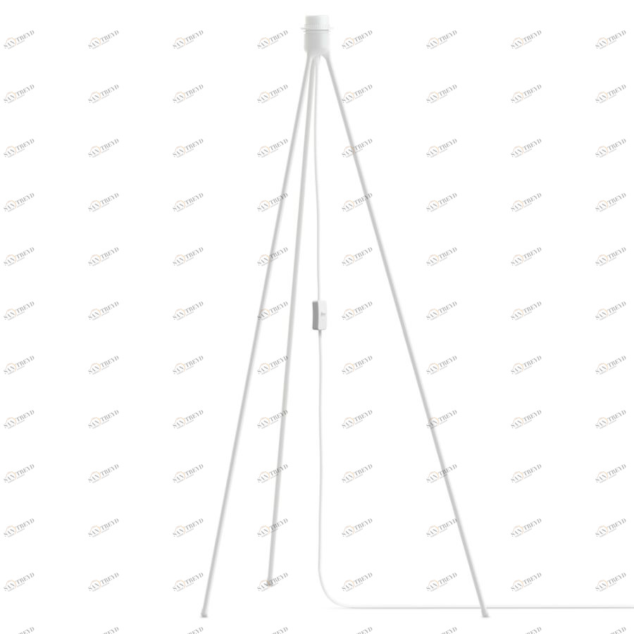 Штатив белый для светильника напольный, длина провода 3 м UMAGE 04015