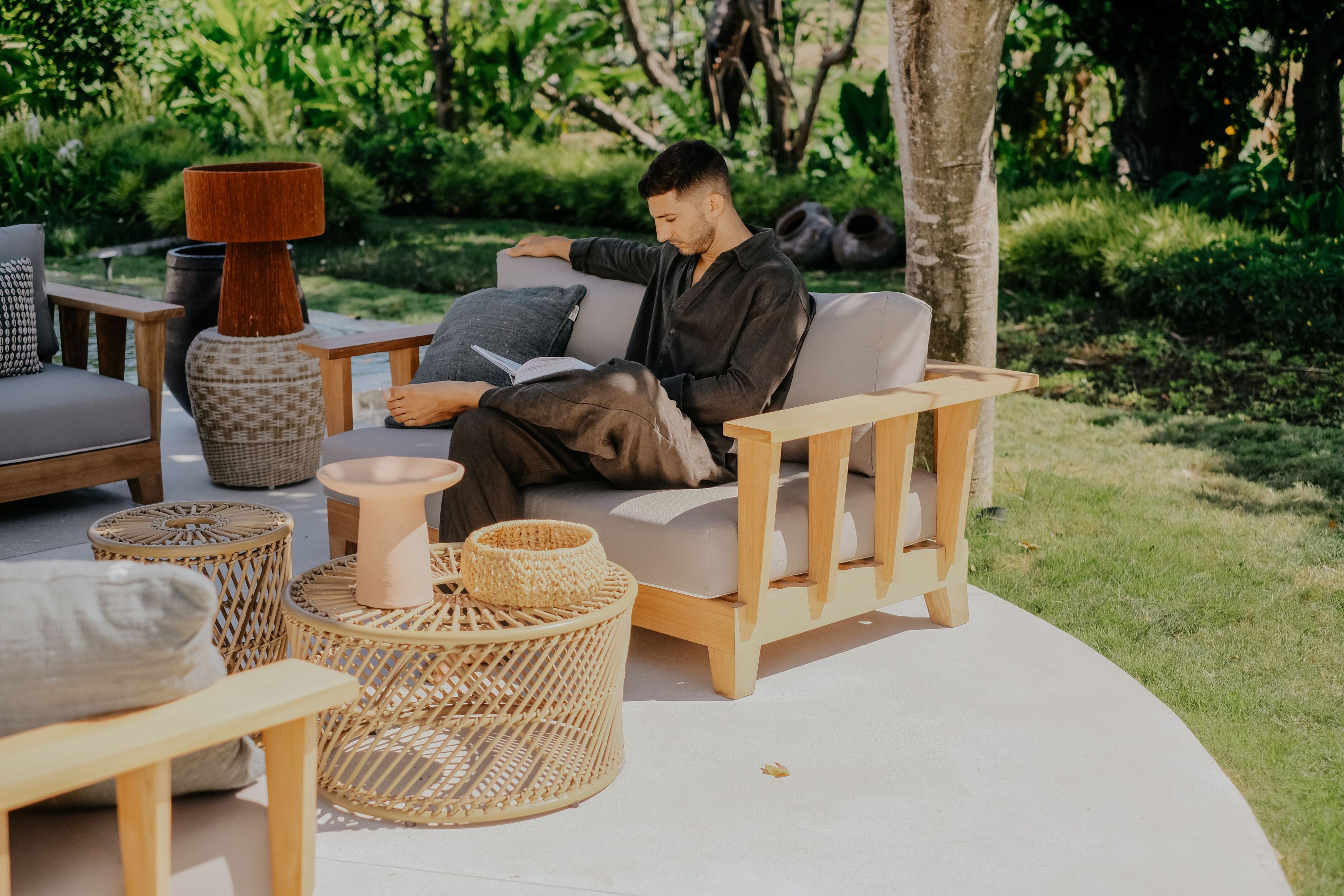 3-местный ТИК садовый диван cbdesign Meet You ARCH-00032829 - Вид №6