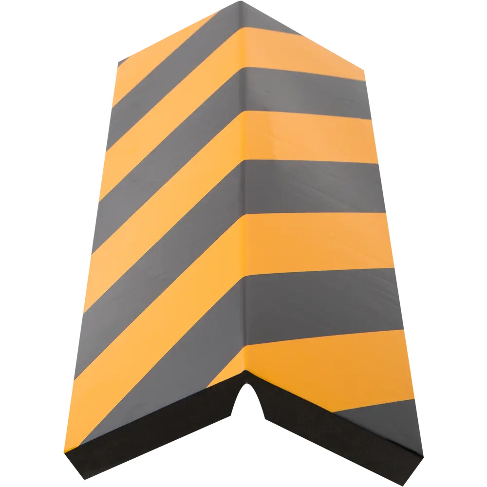Демпфер угловой Standers 50x20 см, пластик, цвет чёрный 82190160 STLM-2028108 Santreyd  - Вид №1
