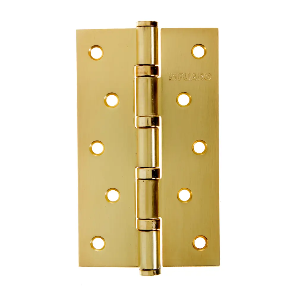 13965282 Петля универсальная Fuaro 4BB 125x75x2.5 мм сталь цвет матовое золото STLM-0004068 