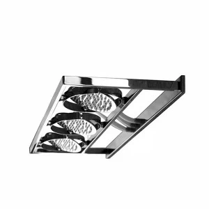 F2850 Верхний душ для настенного монтажа из нержавеющей стали Nu FIMA CARLO FRATTINI Wellness