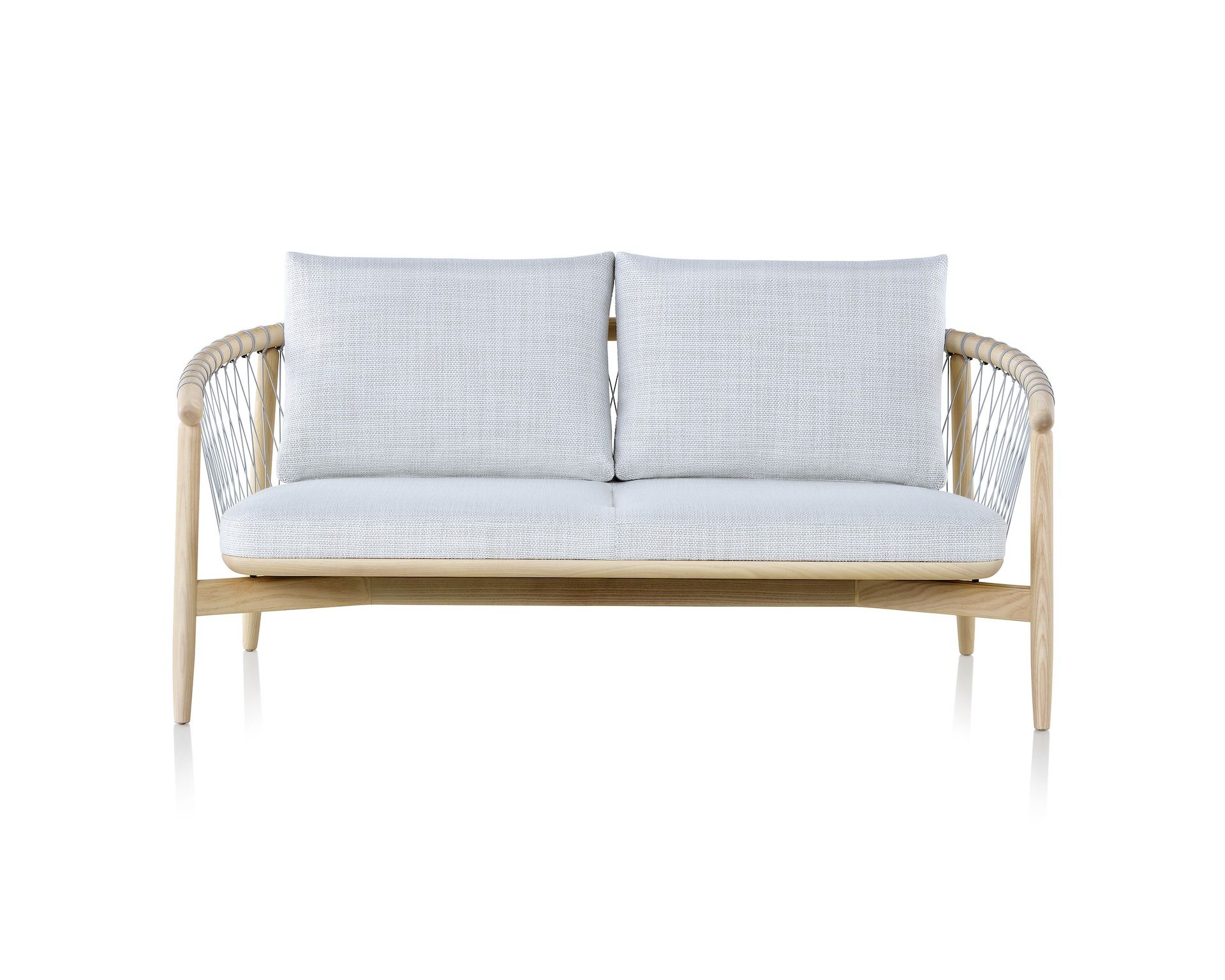 2-местный деревянный и тканевый диван Herman Miller Crosshatch ARCH-00119966 - Вид №13