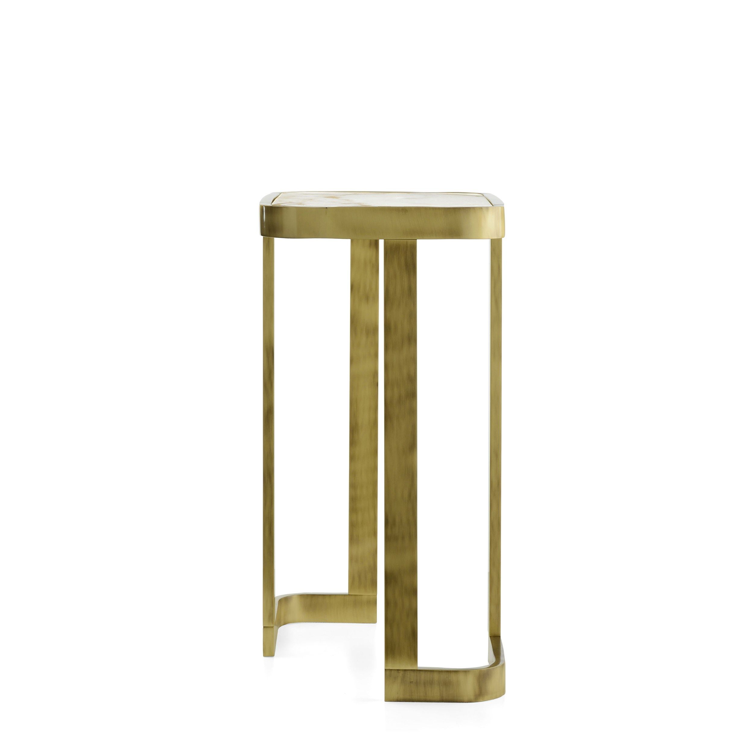 Мраморный прямоугольный низкий журнальный столик MARIONI Жан ARCH-00060120 - Вид №1