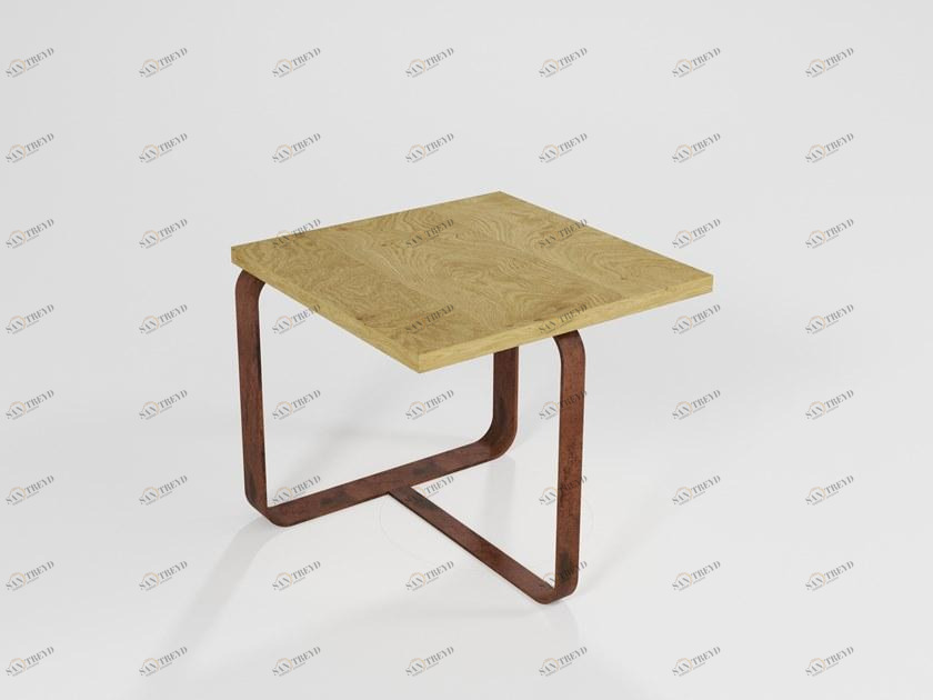 Barel Столик из фанерованного дерева и лезвие из цельного железа sun-id-1456024