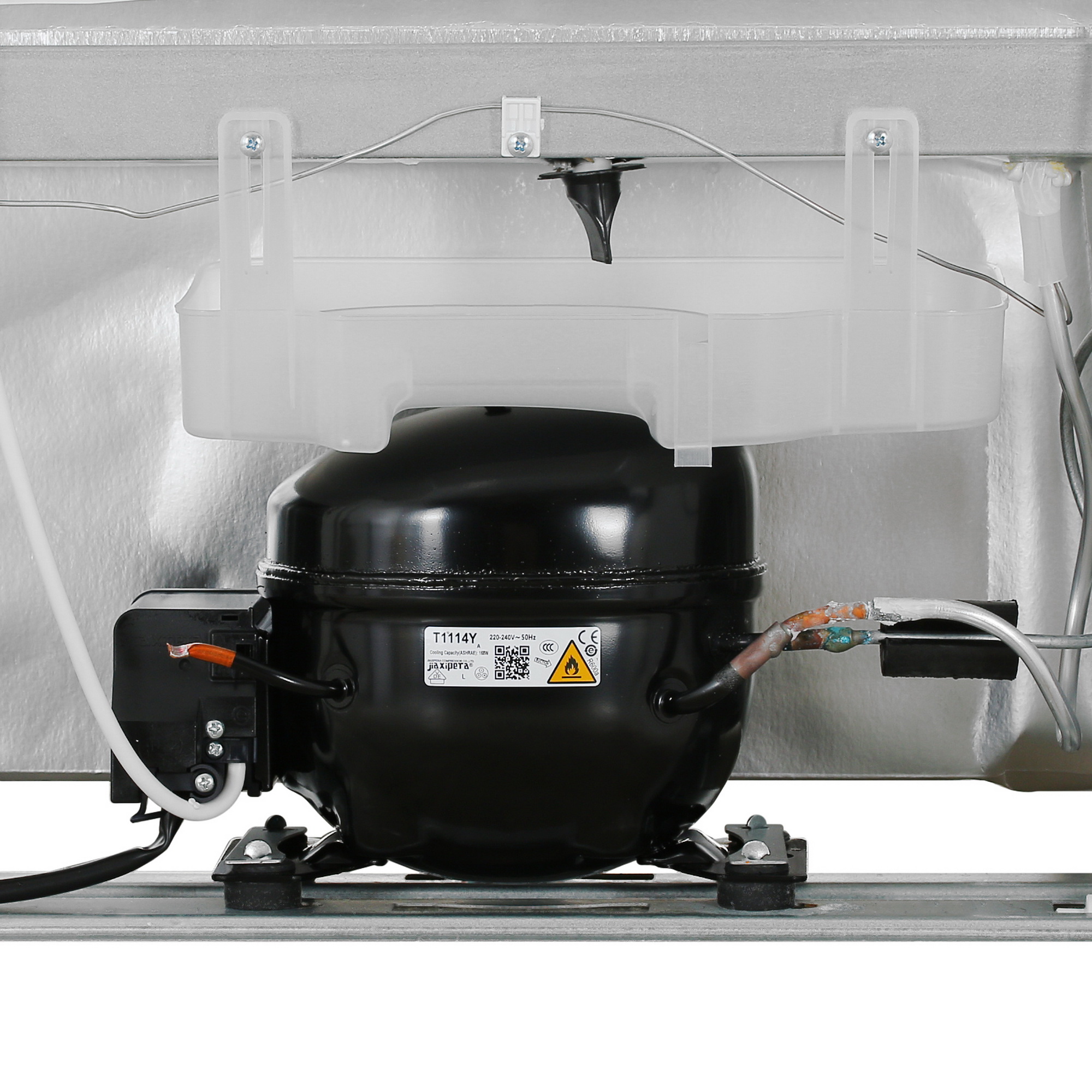 9027544 Холодильник с морозильником   Hotpoint HT 5200 MX серый STDN-0073893 - Вид №11