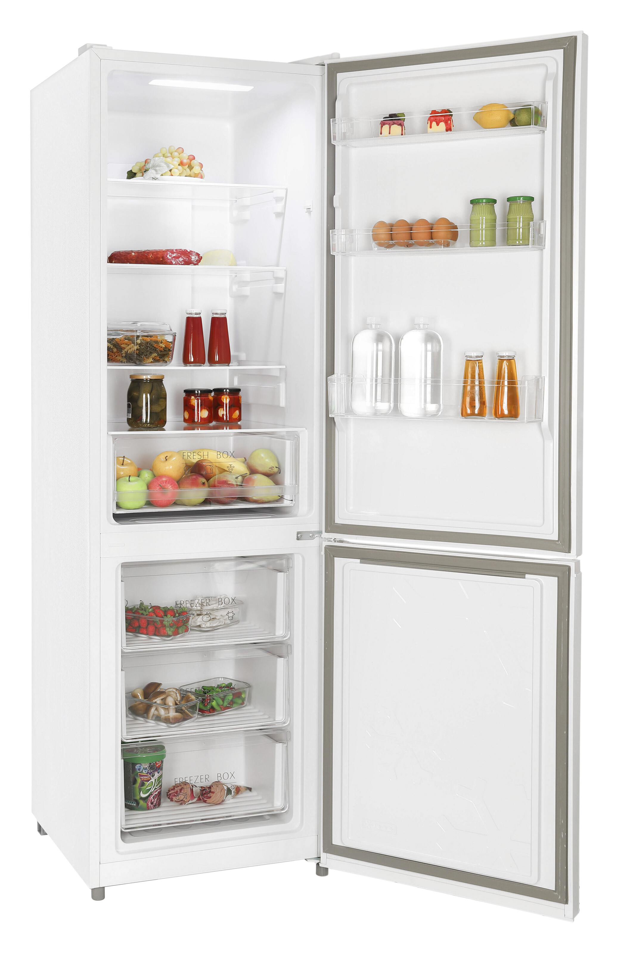 9944657 Холодильник с морозильником   Nordfrost RFC 390D NFW белый STDN-0054811 - Вид №3