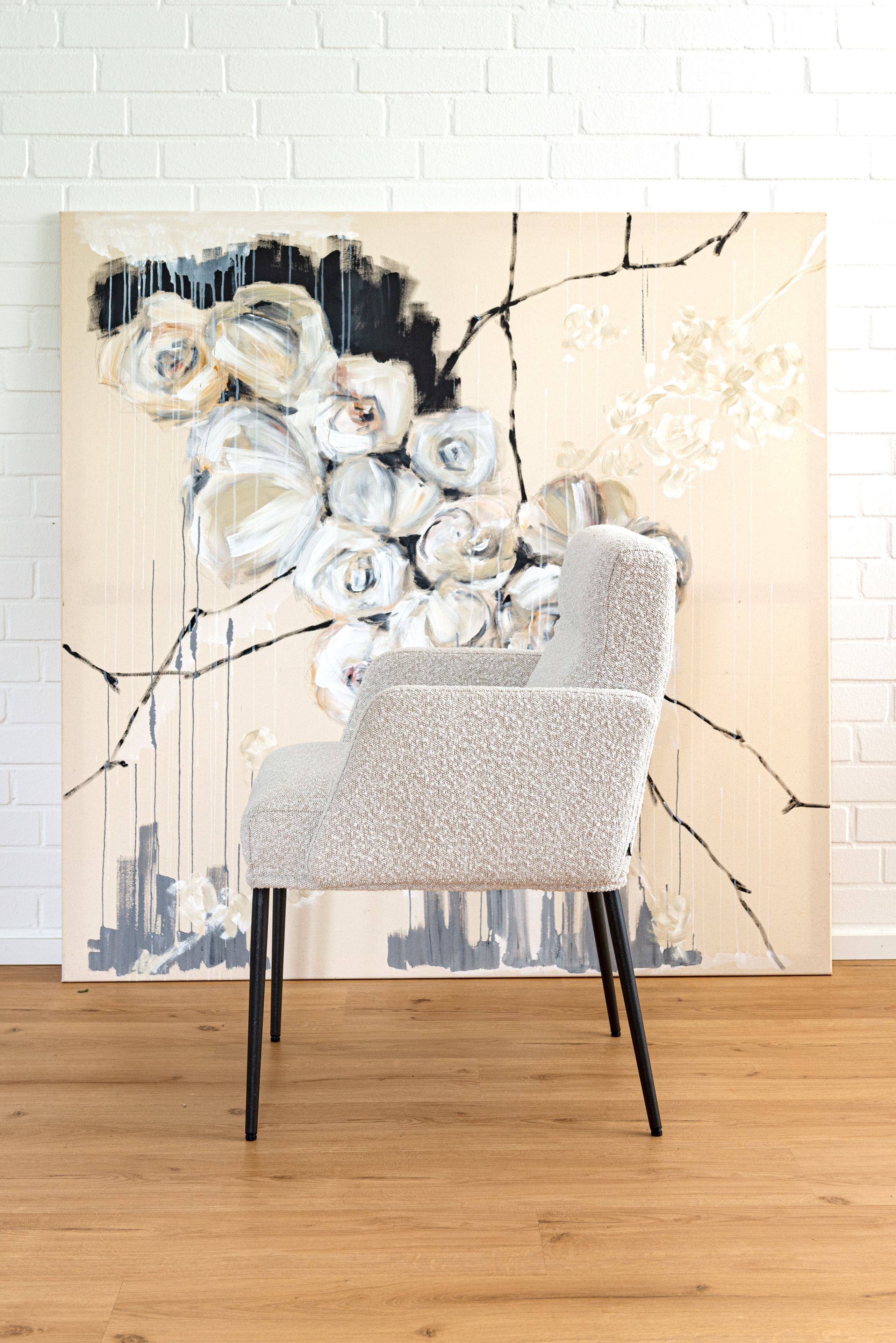 Мягкий стул с подлокотниками KFF D-Light ARCH-00106651 - Вид №11