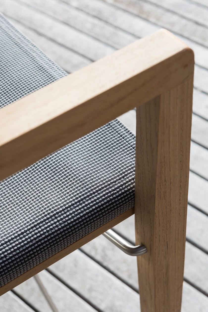 Unopiù Складной стул из тика и технической ткани Ocean Copol - Вид №3