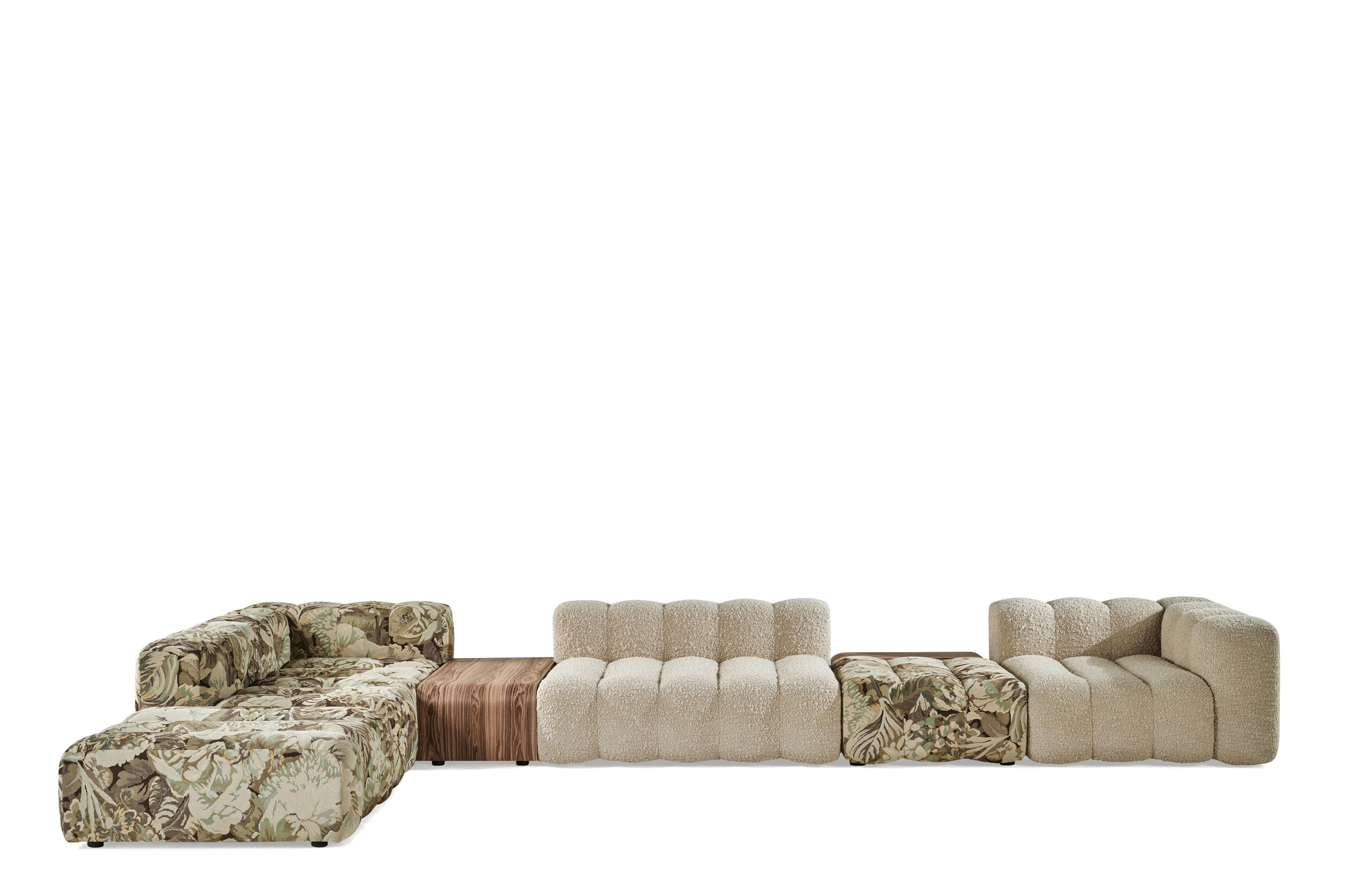 Угловой диван из ткани ETRO Home Interiors Ratio ARCH-00036999 - Вид №1