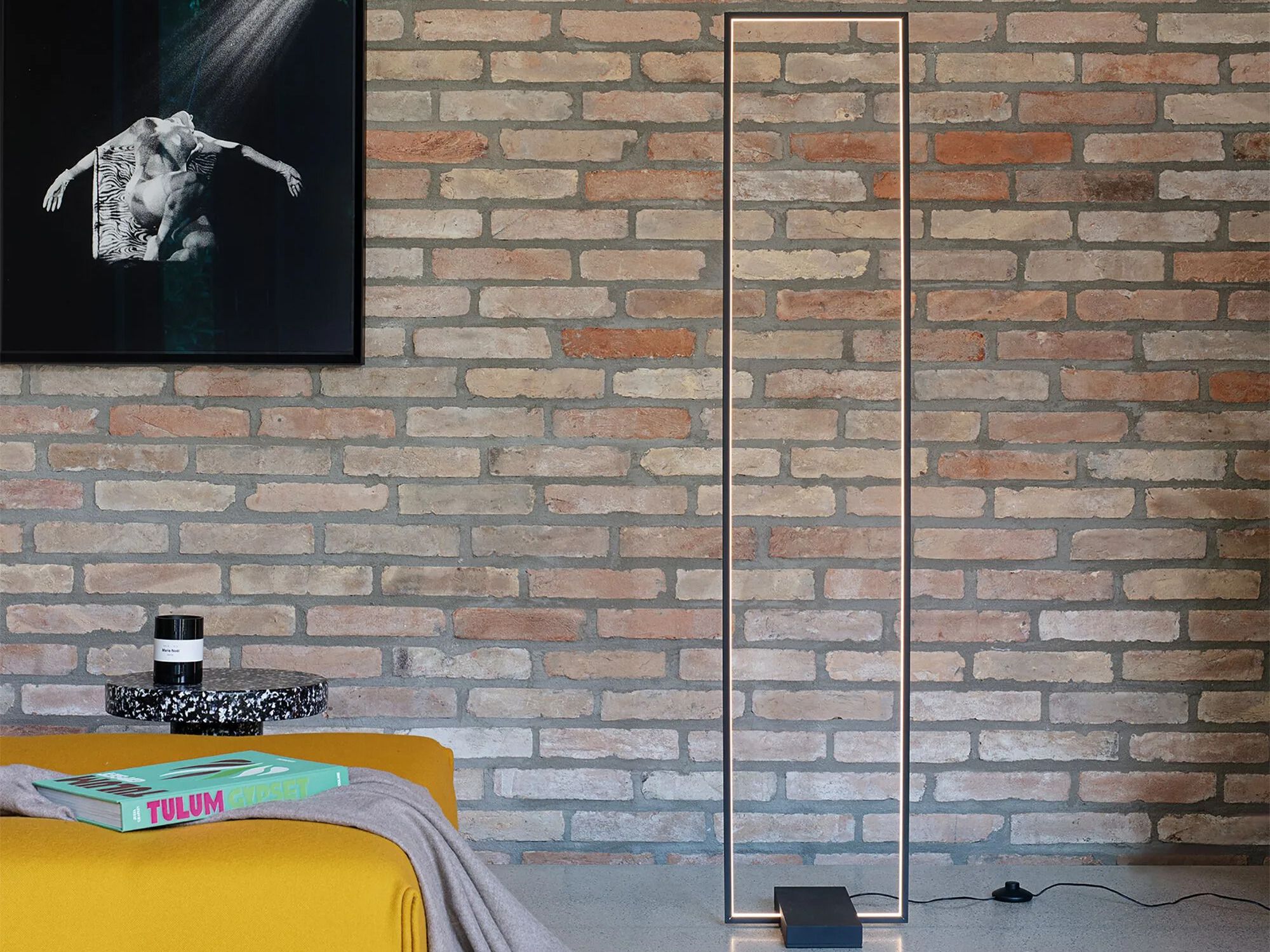 Окрашенный металлический светодиодный торшер Ideal Lux рамка ARCH-00064208 - Вид №1