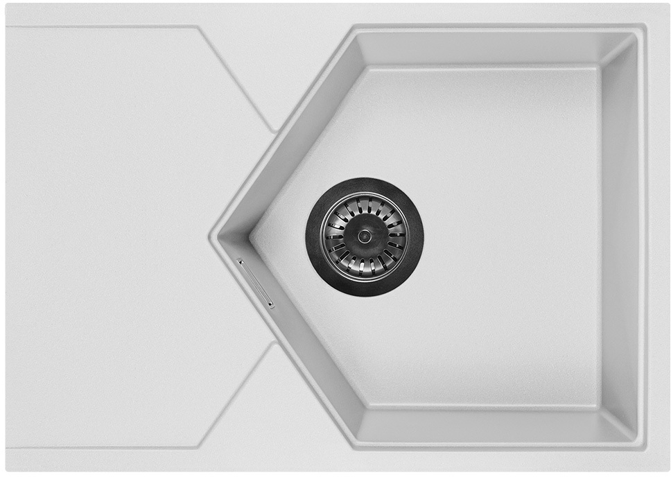 Кухонная мойка Kit Kraken Sea 45 White