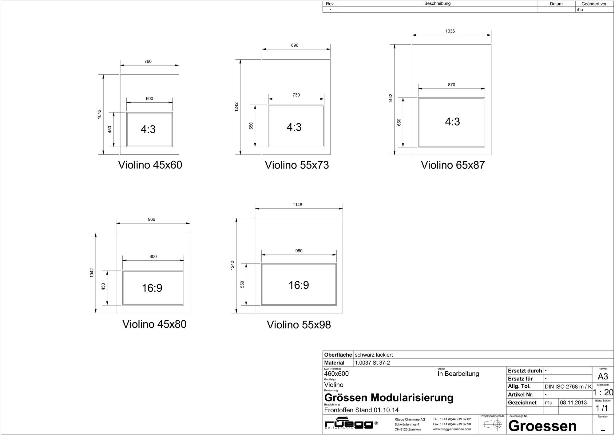 RÜEGG Дровяной стальной камин Flex line sun-id-1368846 - Вид №17