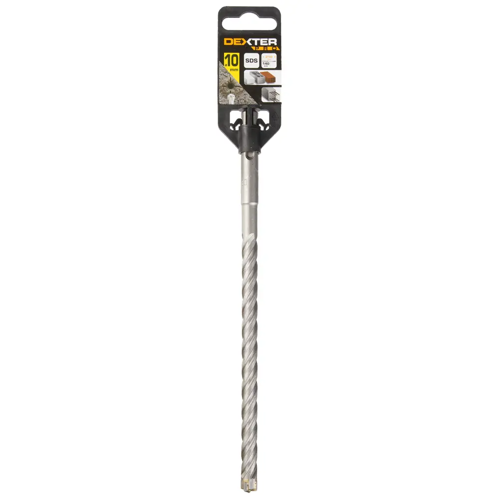 Бур по бетону SDS-plus Dexter к. Pro FD-A0022 10х140х210 мм 16659310 STLM-2128980  - Вид №2