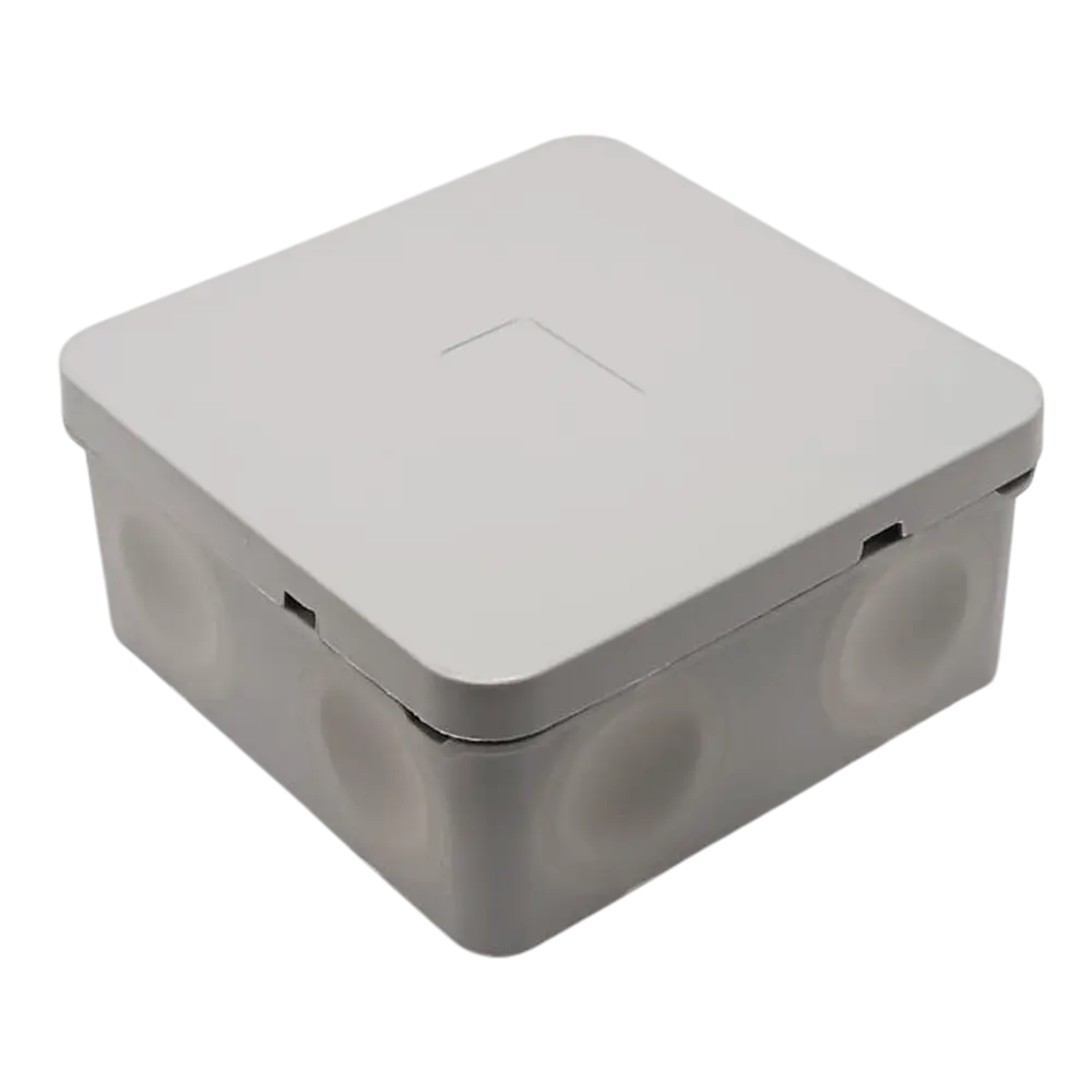 Распределительная коробка Mirkl 70×70×40 мм с 6 вводами и защитой IP66 89424705 STLM-1565387