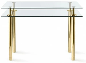 GHIDINI1961 Прямоугольный стол из хрусталя Legs