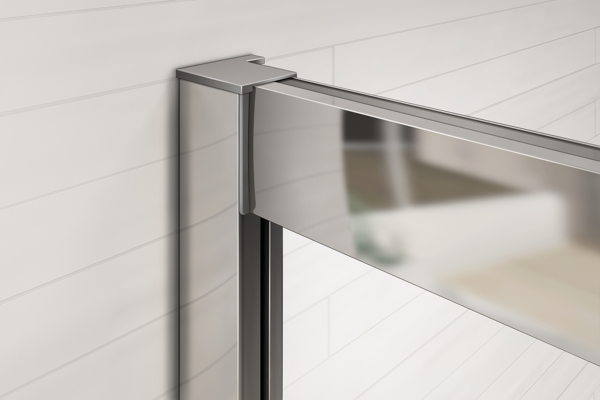 Душевой уголок CEZARES PRATICO-A-2-100-C-Cr - Вид №6