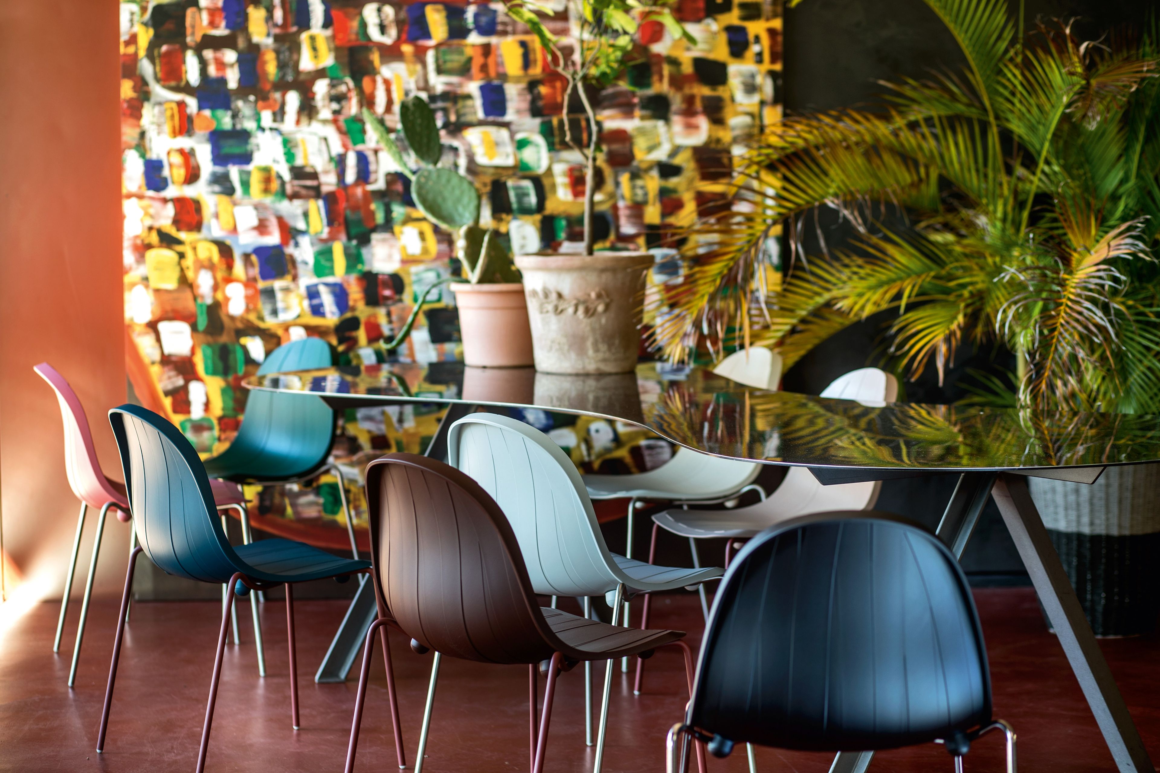 Штабелируемый стул из полипропилена MOROSO IMPOSSIBLE WOOD ARCH-00033178 - Вид №7