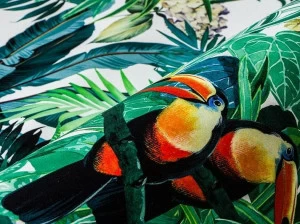 Aldeco Ткань с цветочными мотивами Bloom