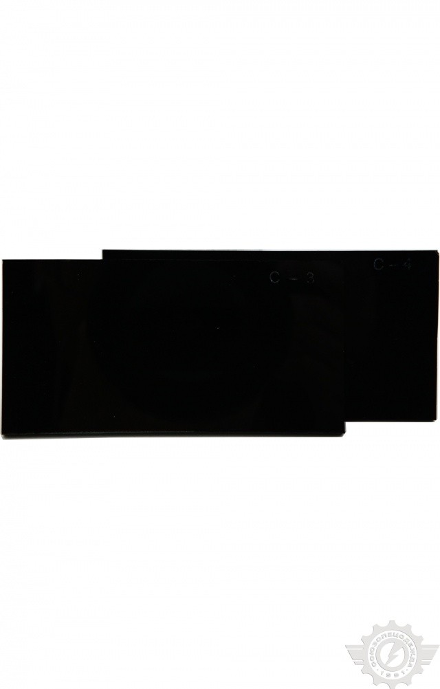 58779 Стекло к маске сварщика со степенью затемнения С-4  Сварщик  размер Спецодежда 