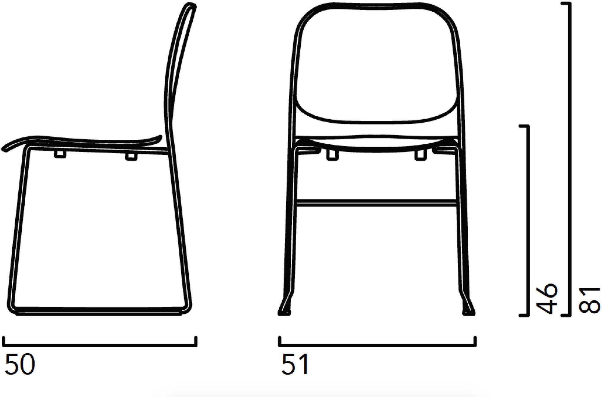 Crassevig Штабелируемое кресло-санки Bay sun-id-1371602 - Вид №4