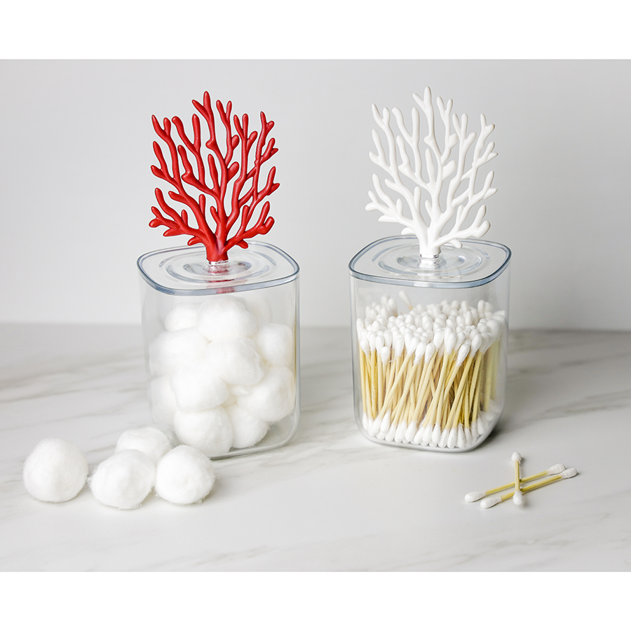 QL10336-CL-WH Органайзер coral белый Qualy  - Вид №3