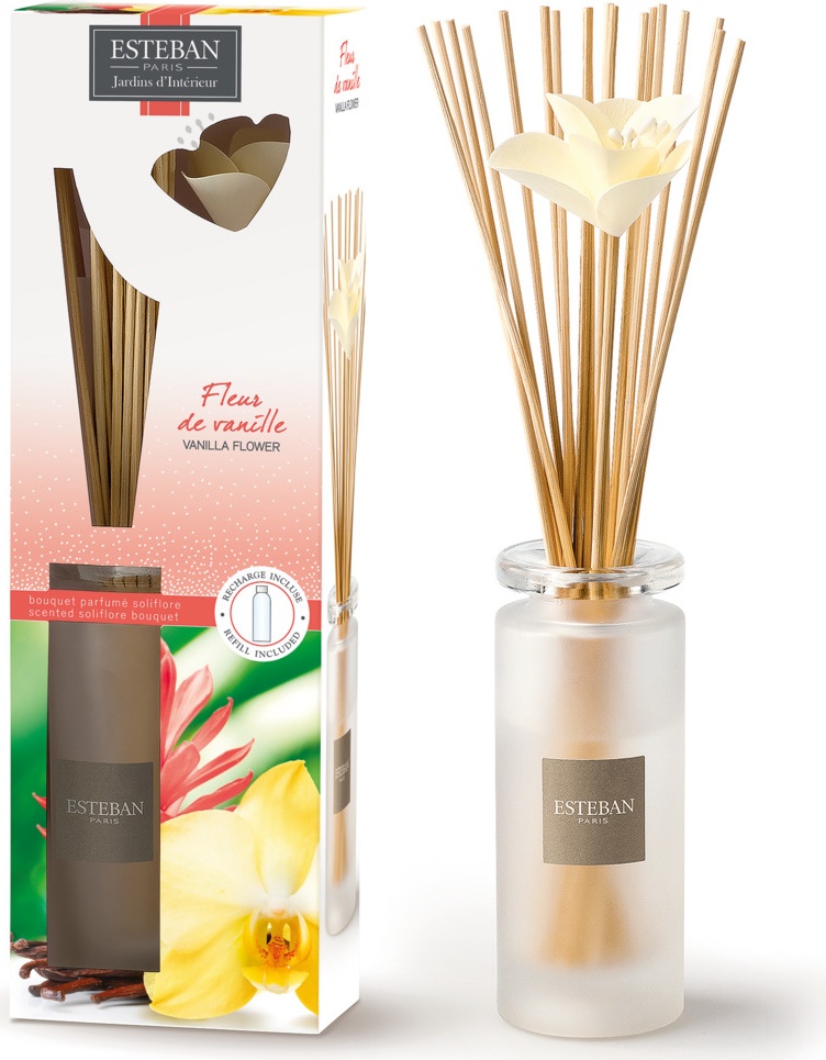 10654230 Esteban АРОМАДИФФУЗОР ЦВЕТОК ВАНИЛИ, 75 МЛ Стекло 