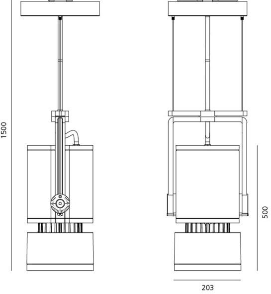 Artemide Светодиодный подвесной светильник прямого света Cariddi sun-id-1445690 - Вид №2