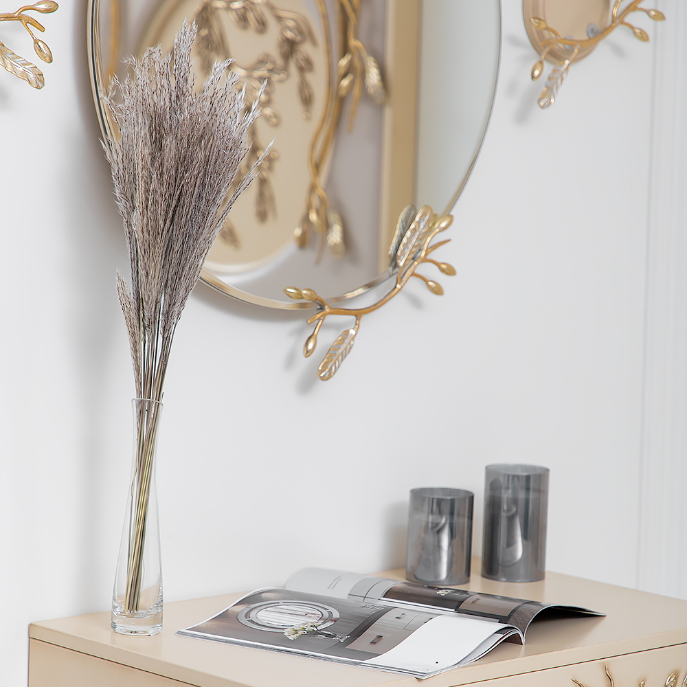 79038 Зеркало Oliva Branch Айвори Мраморное золото BOGACHO 4627196596771 - Вид №1