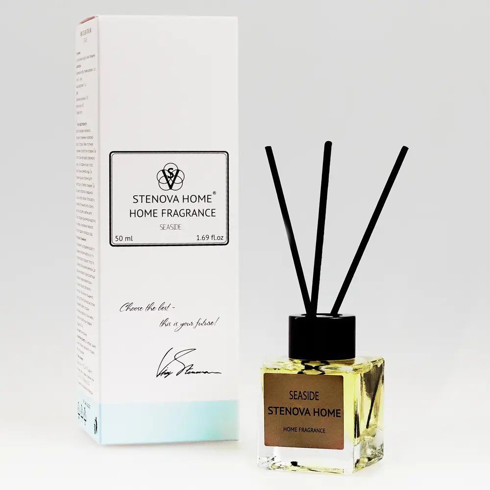 Аромадиффузор STENOVA Home Seaside 50 мл с ароматом морского побережья 89342965 STLM-0818636
